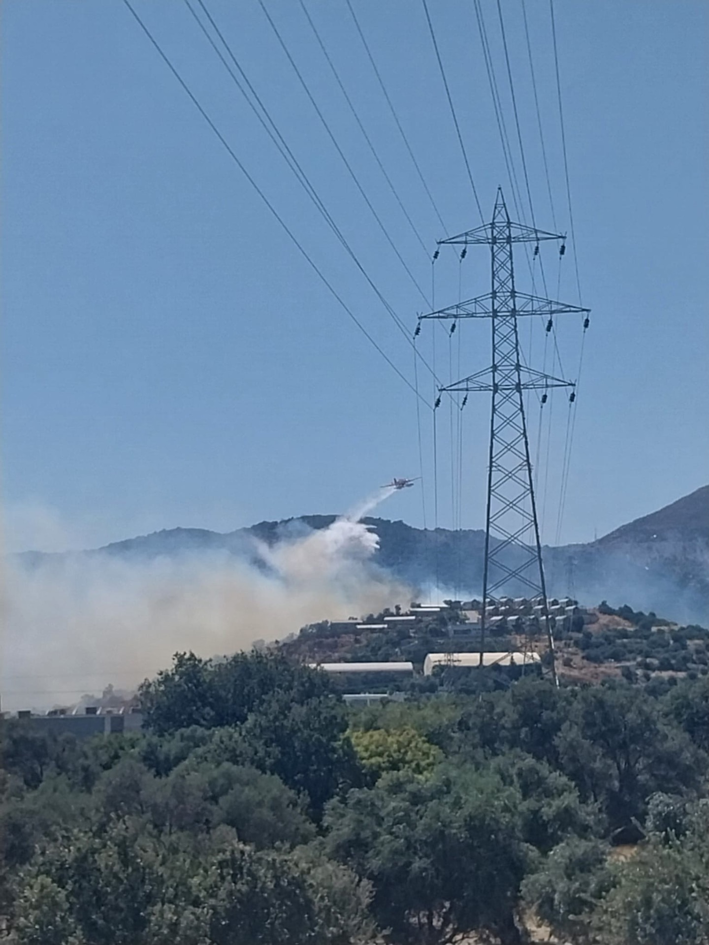 Bodrum Yaka’da çıkan yangın kontrol altına alındı