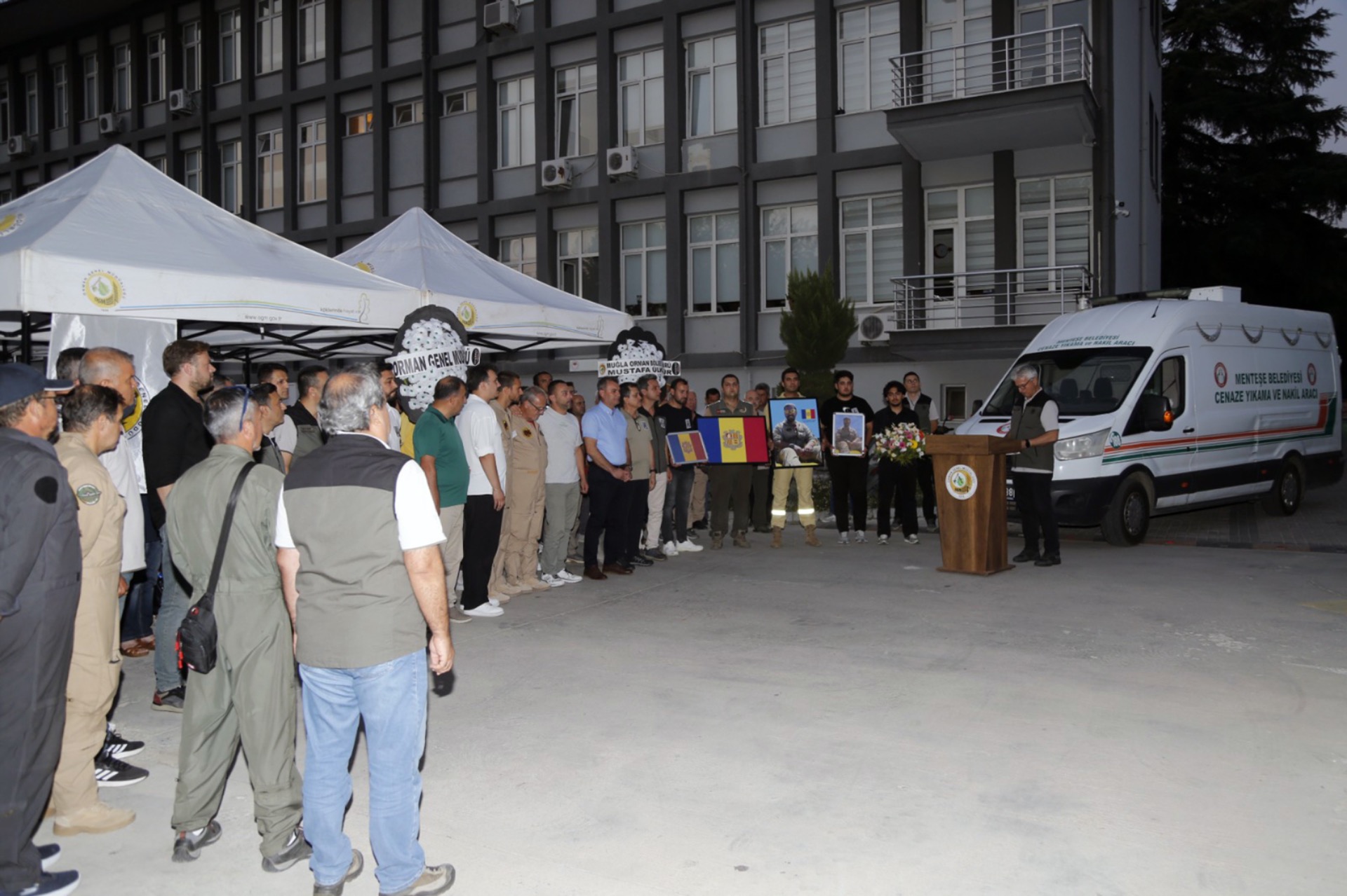 Yangın söndürme uçağı pilotu kalbine yenik düştü