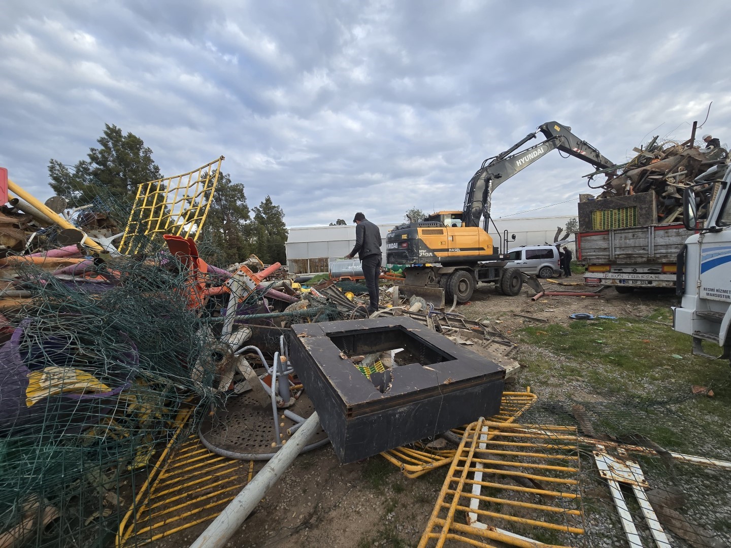 Bodrum'da 146 bin 600 kilogram hurda toplandı