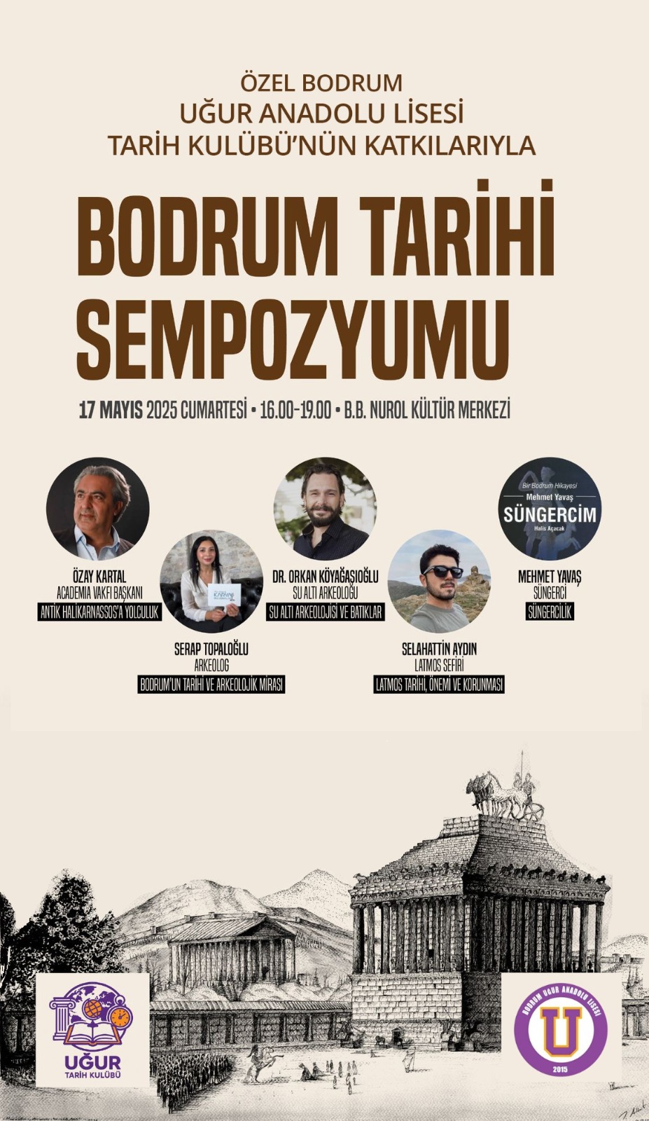 UĞUR ANADOLU LİSESİ’NDEN ‘BODRUM TARİHİ SEMPOZYUMU’