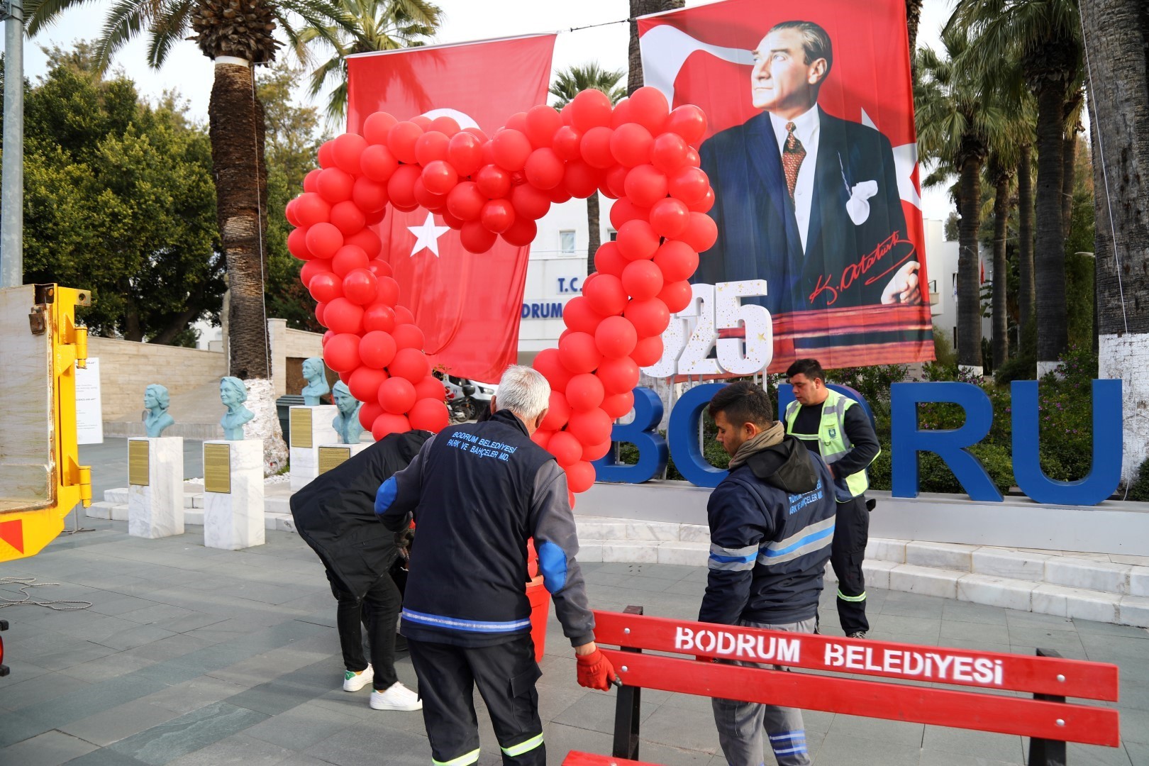 Belediyeden 14 Şubat'a özel alan