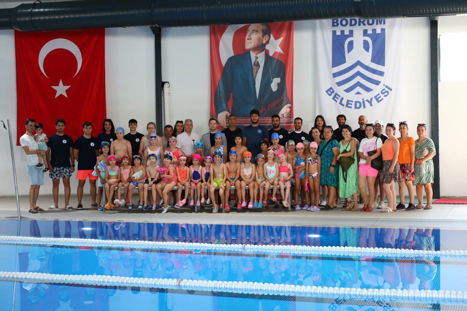 Bodrum Belediyesi'nden ücretsiz yüzme kursları: ‘Yüzme Bilmeyen Kalmasın!’ 