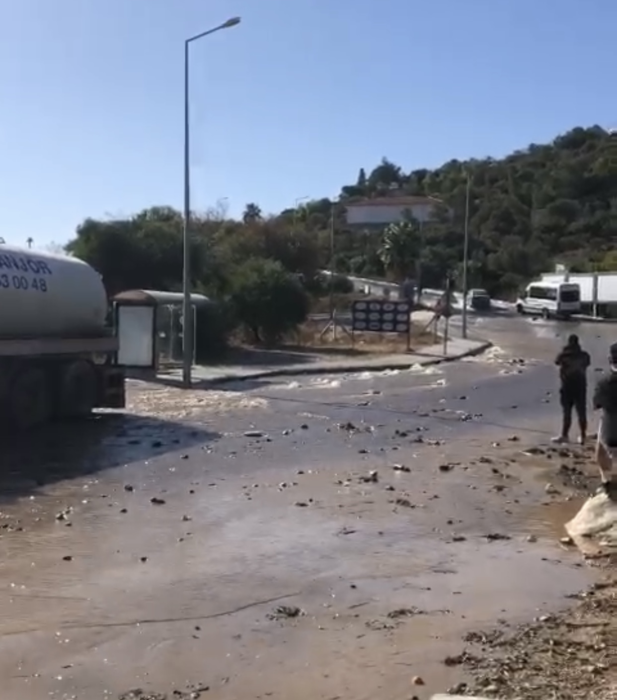 Aktur girişi yine savaş alanına döndü! 