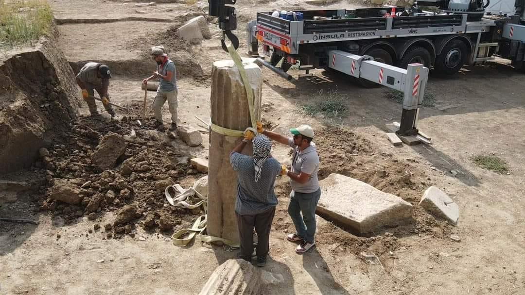 2100 yıllık Lagina Hekate Tapınağı gün yüzüne çıkıyor 