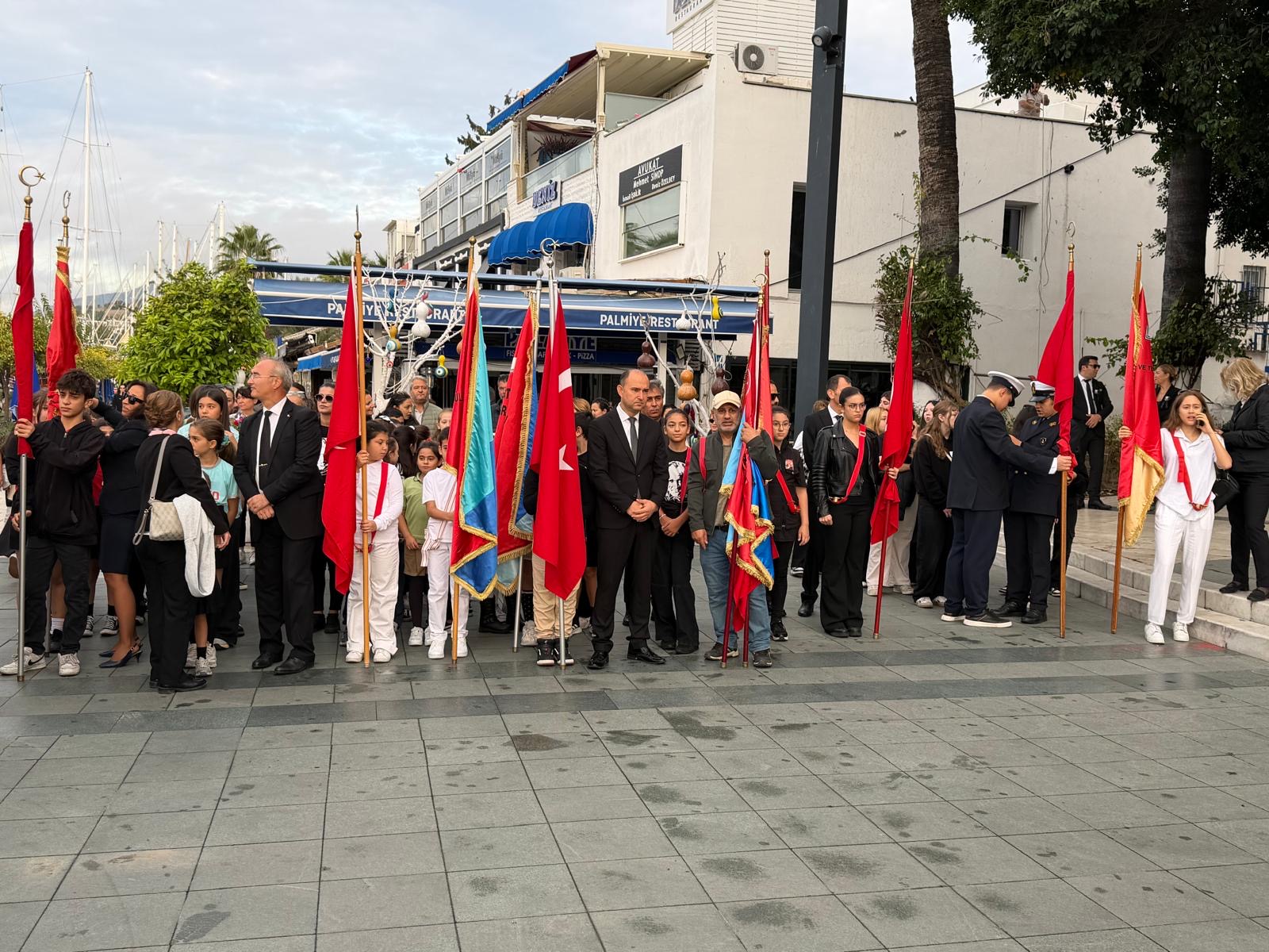 Bodrum’da 10 Kasım Anma Programı Gerçekleştirildi