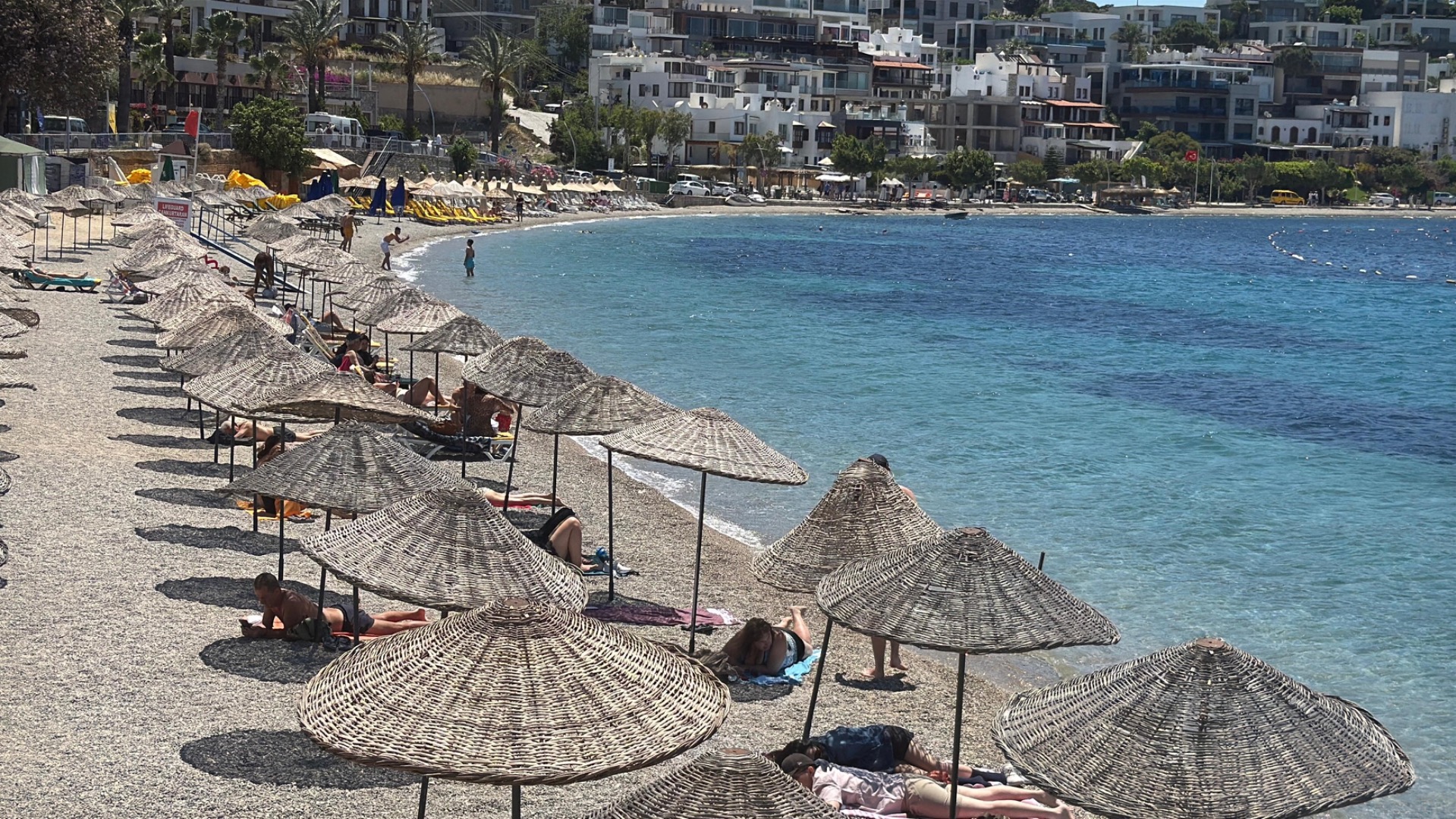 Bahamalar bayraklı kruvaziyer Bodrum'a demir attı