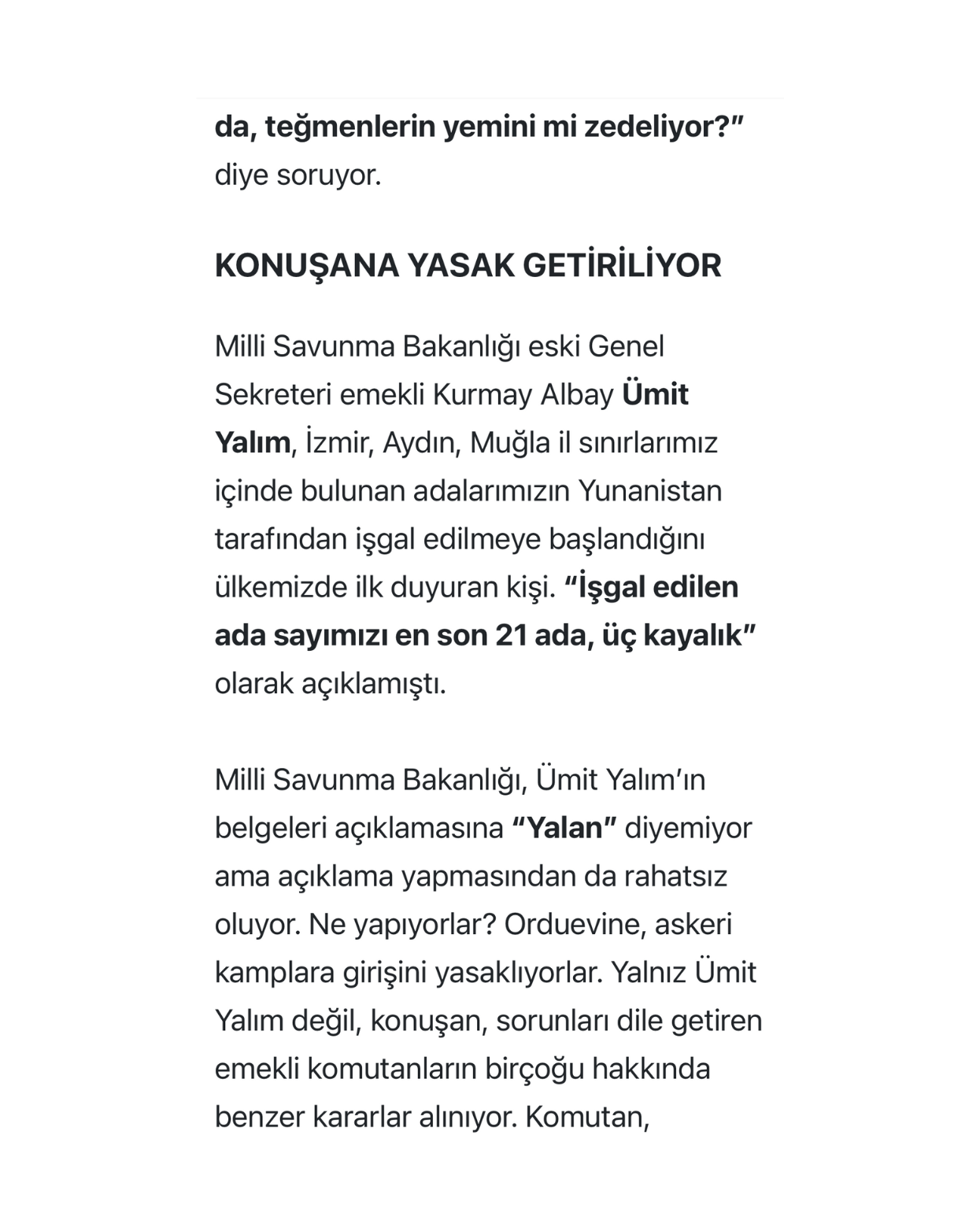 Yunan teğmenler Bodrum’un üstünde, Atatürk’ün teğmenleri ise disiplinde!