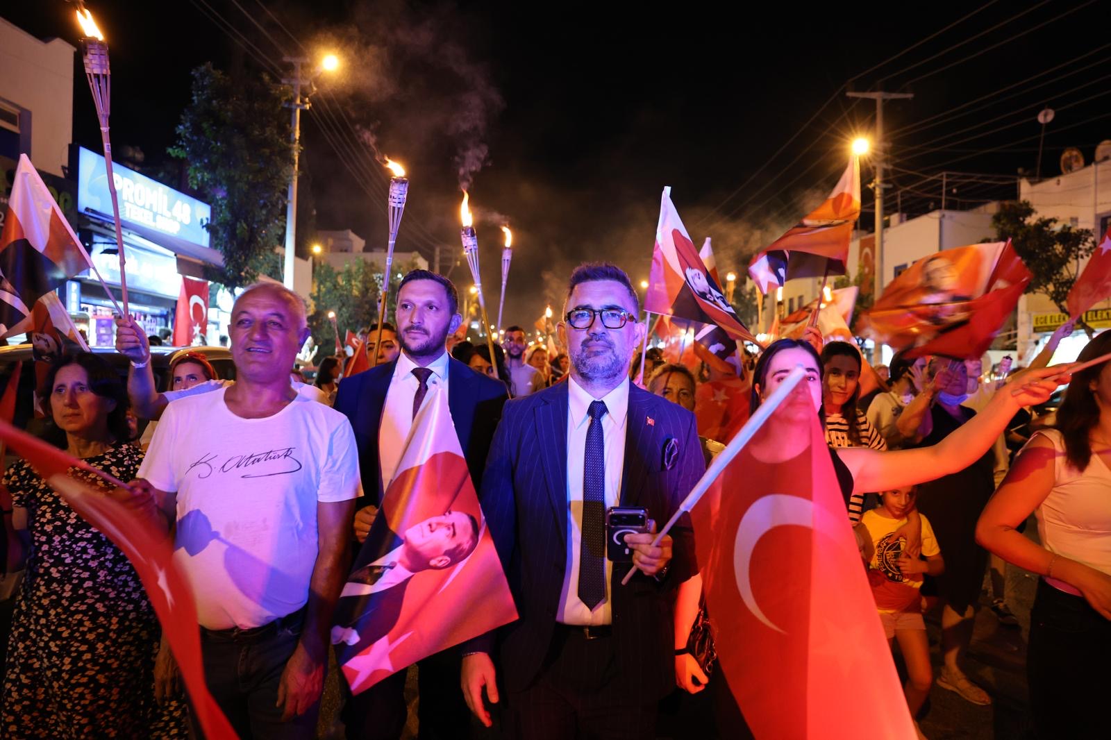 Bodrum’da 30 Ağustos Zafer Bayramı Coşkuyla Kutlandı