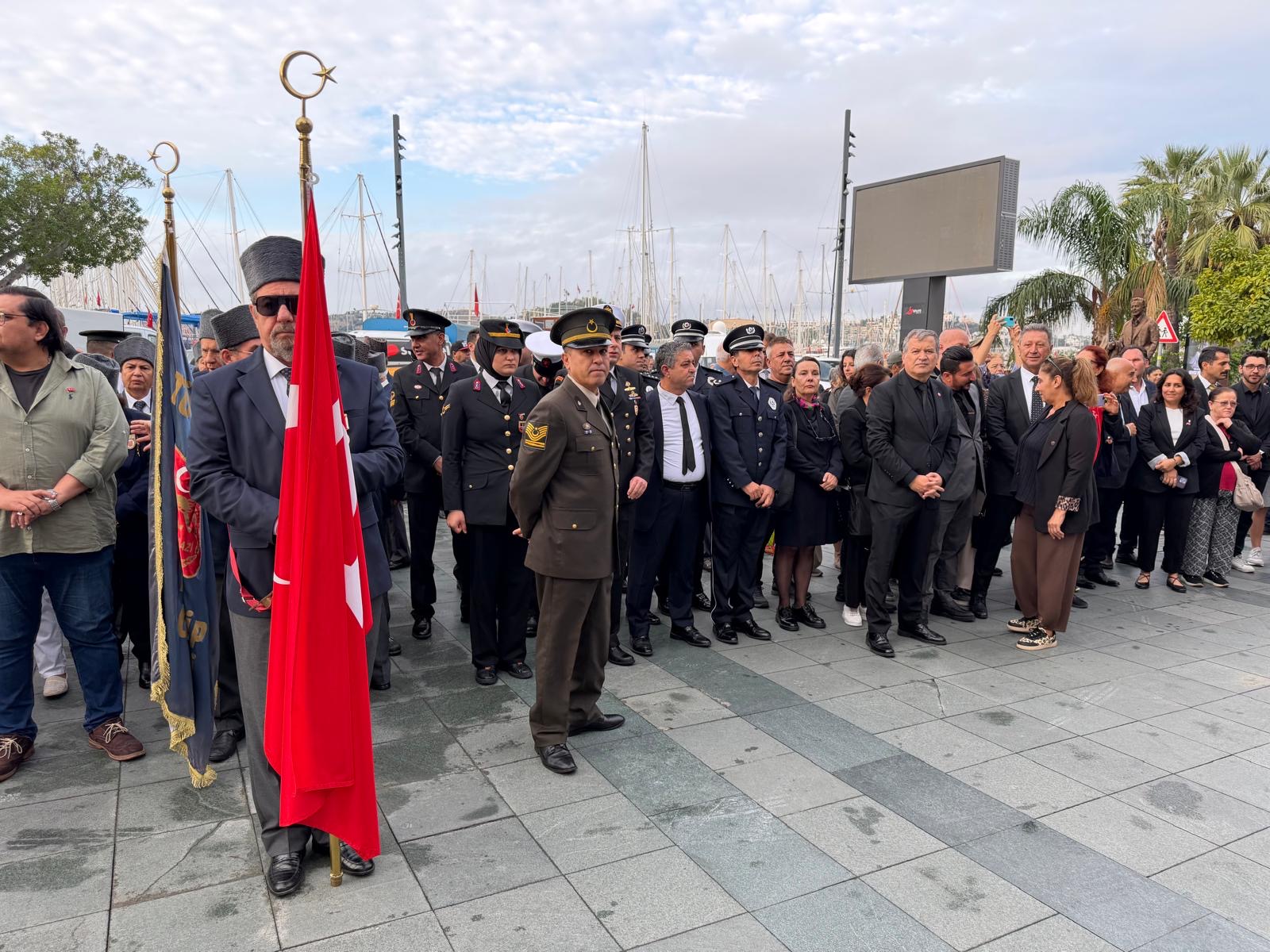 Bodrum’da 10 Kasım Anma Programı Gerçekleştirildi