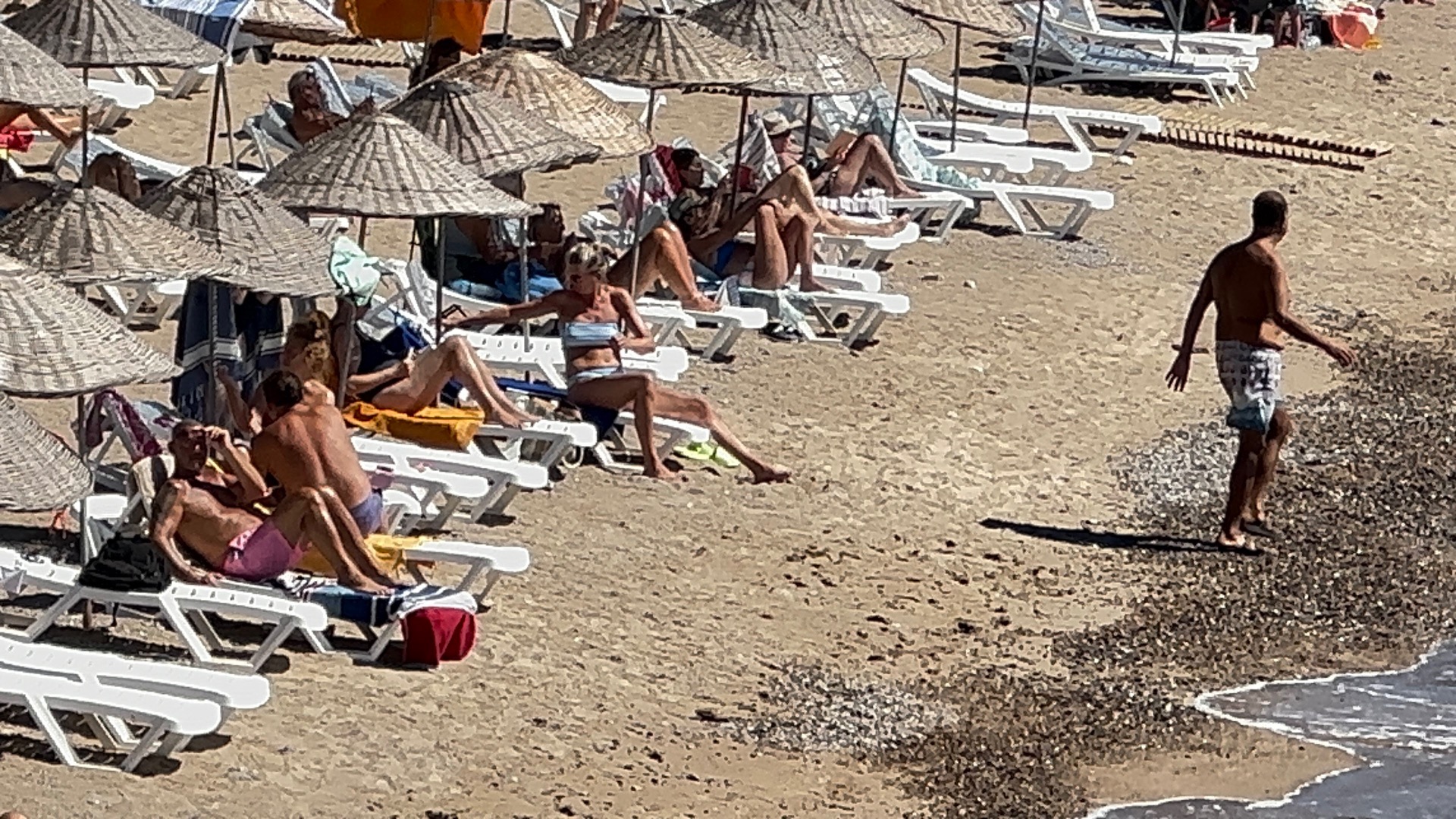 Bodrum'da yazdan kalma günler yaşanıyor