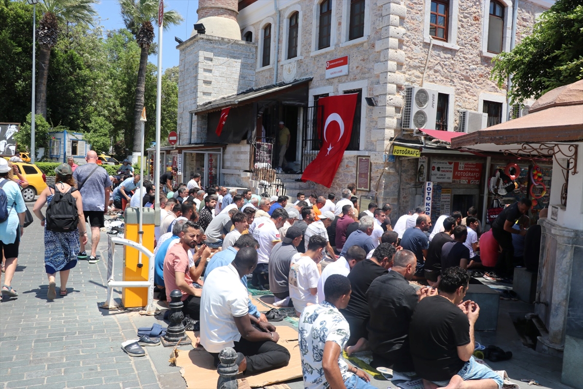 Bodrum'da şehit polis memuru Ercan Yangöz için mevlit okutuldu