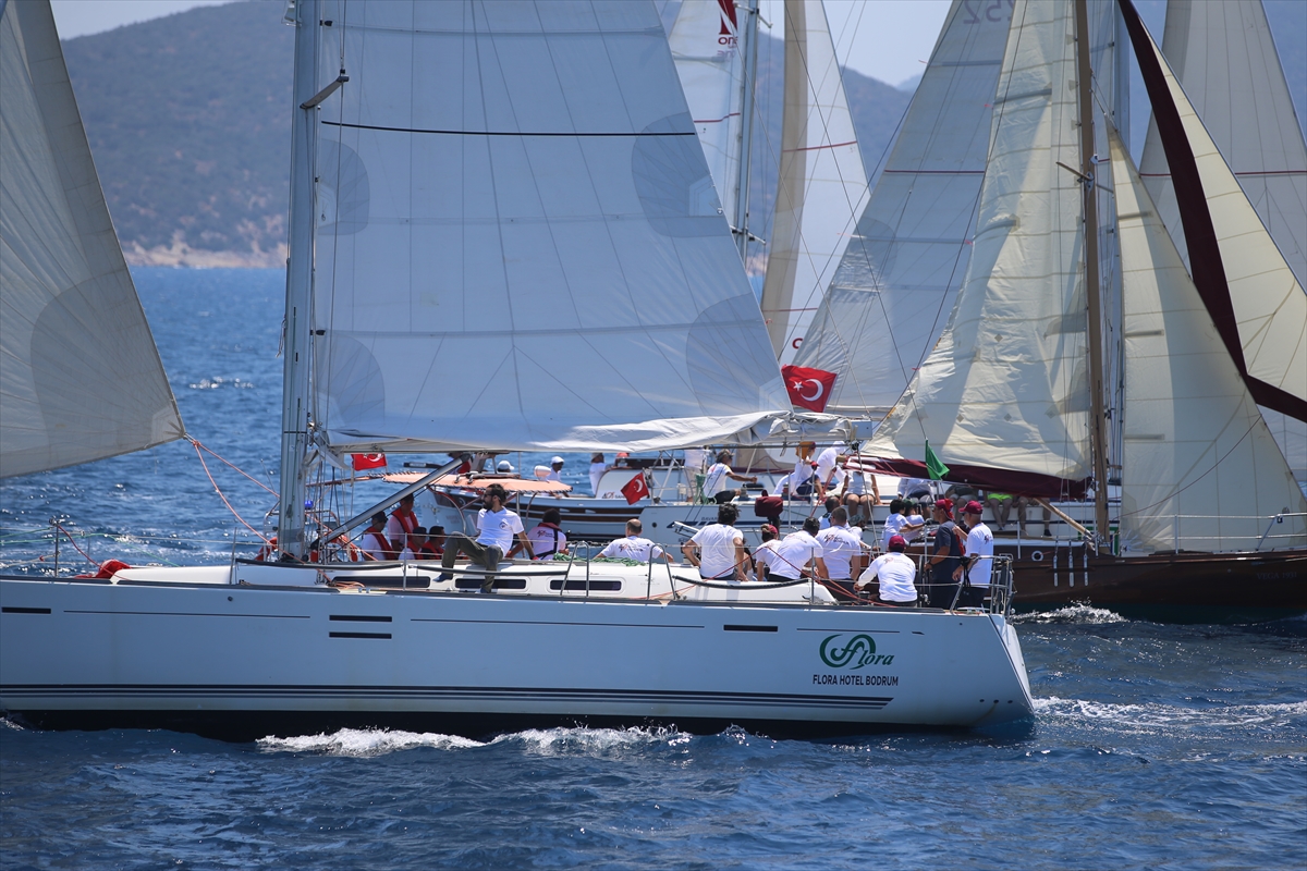 Güney Ege Sahil Güvenlik 40. Yıl Yelken Kupası yarışları Bodrum'da düzenlendi