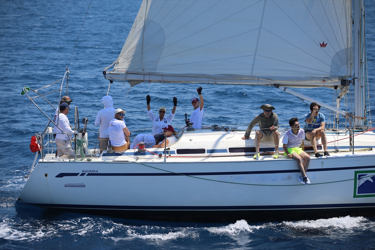 Güney Ege Sahil Güvenlik 40. Yıl Yelken Kupası yarışları Bodrum'da düzenlendi