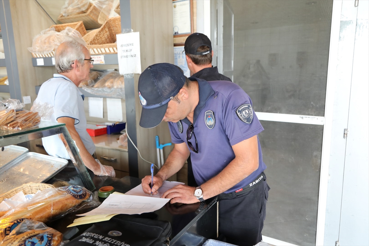 Bodrum'da fırın ve pastanelerde denetim