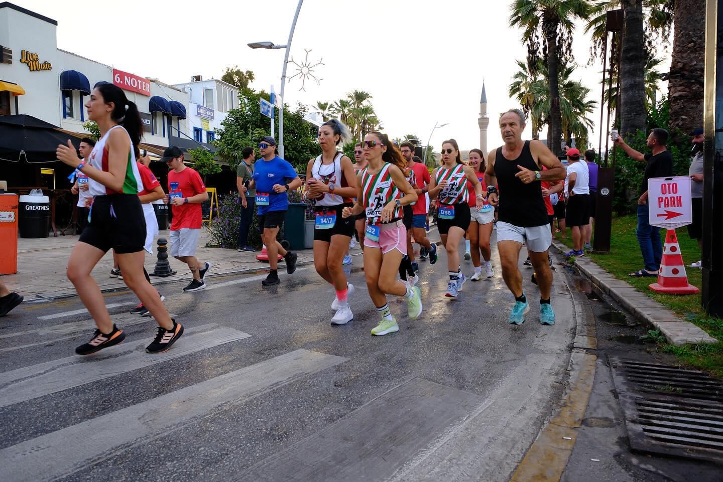 Bodrum Yarı Maratonu koşuldu