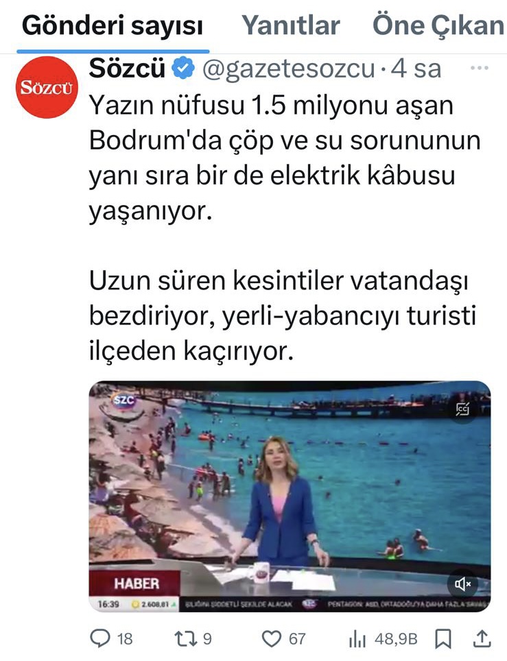 Sözcü Gazetesi’nin Bodrum ile ne derdi var? 