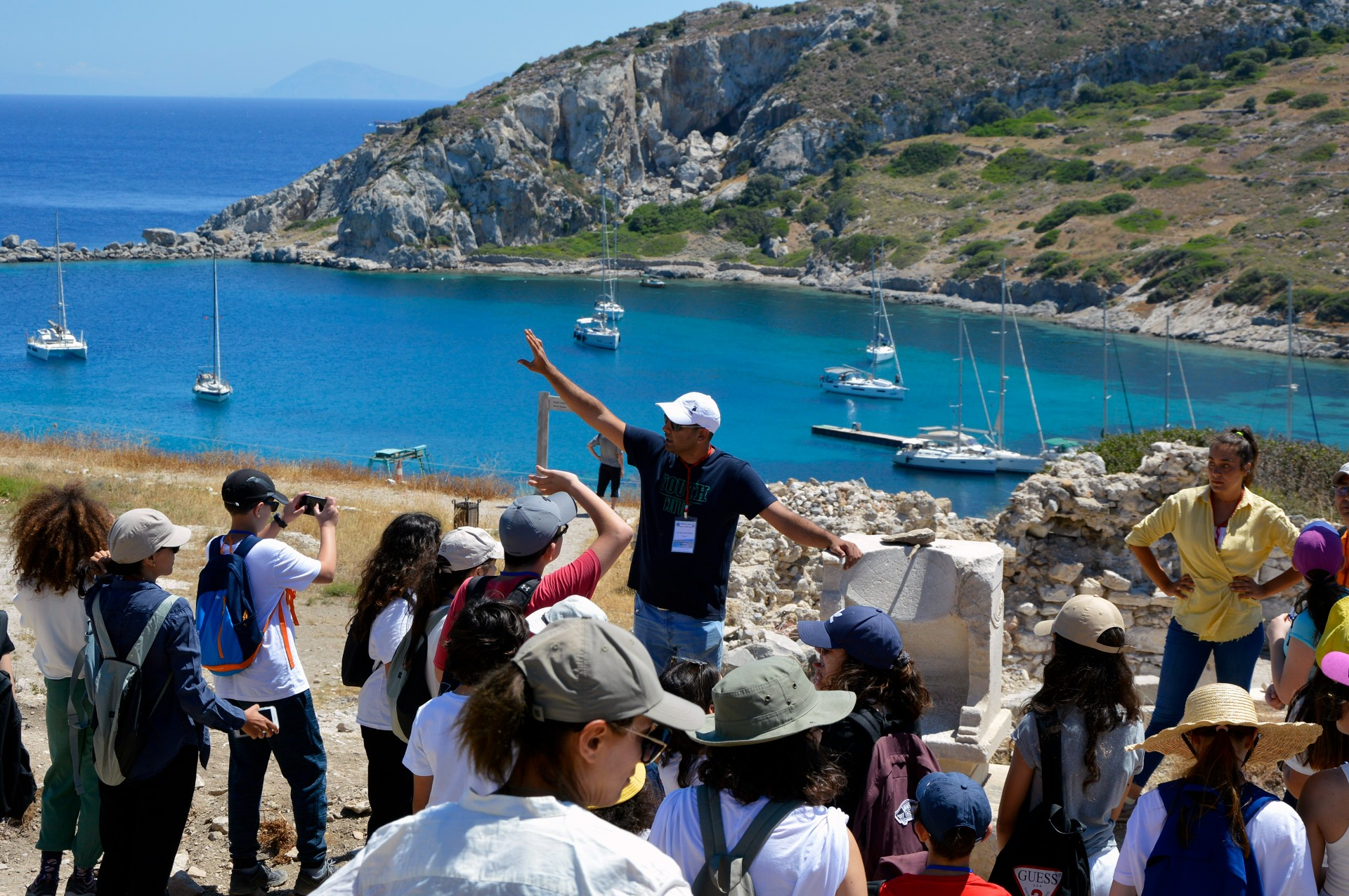 Bodrumlu öğrencilere yönelik Datça Knidos'ta ‘Yaz Bilim Kampı’ projesi