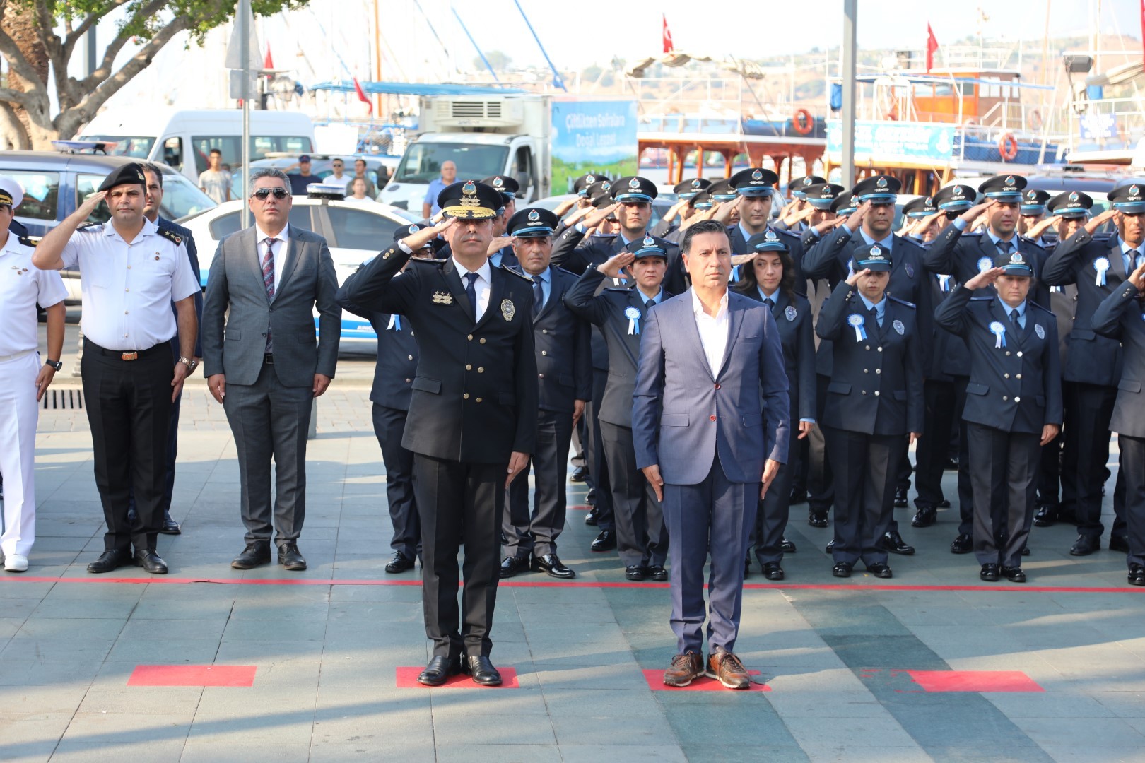 Bodrum’da zabıta haftası kutlanıyor