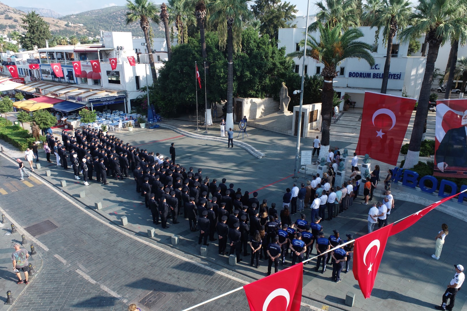 Bodrum’da zabıta haftası kutlanıyor