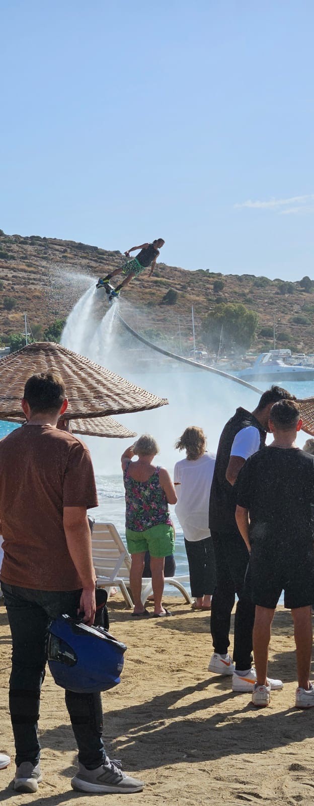 Bodrum'da turistleri mest eden şov!