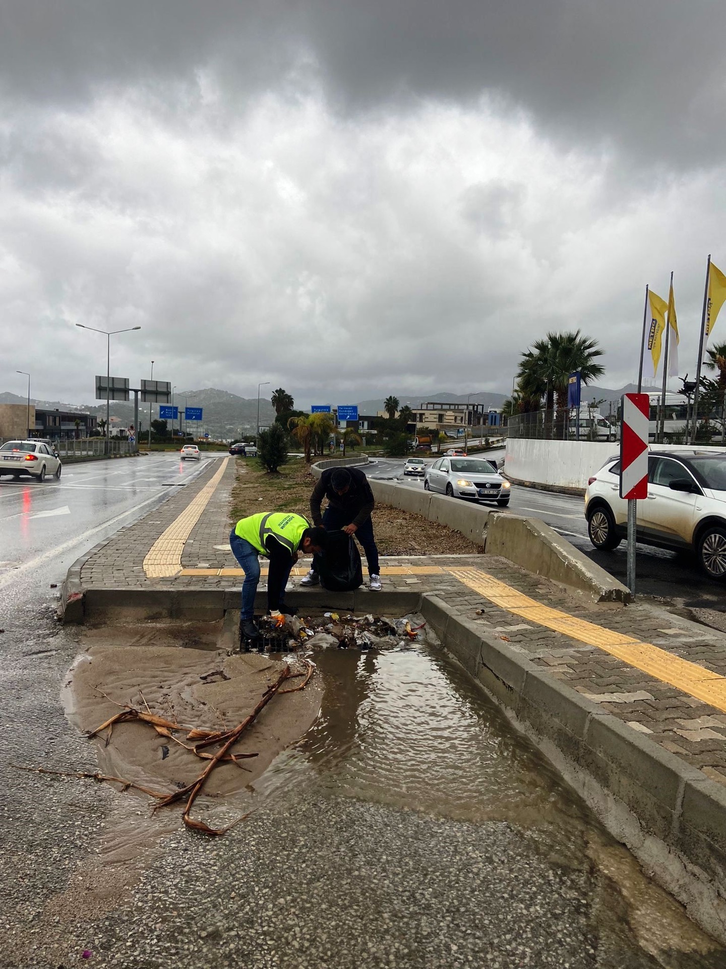  Bodrum’u fırtına vurdu