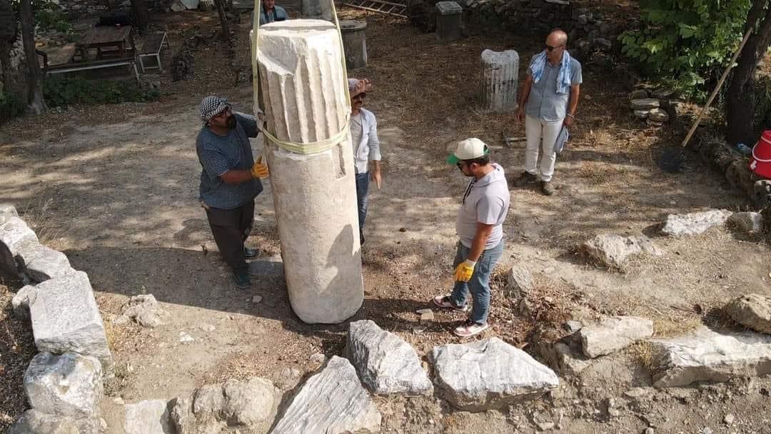 2100 yıllık Lagina Hekate Tapınağı gün yüzüne çıkıyor 