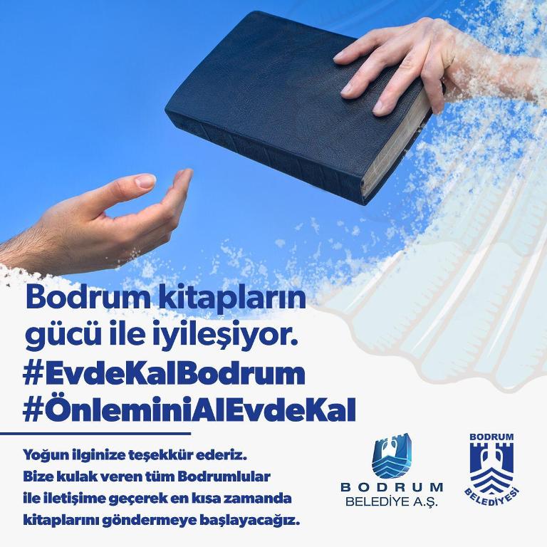 BODRUM KİTAPLARIN GÜCÜ İLE İYİLEŞİYOR