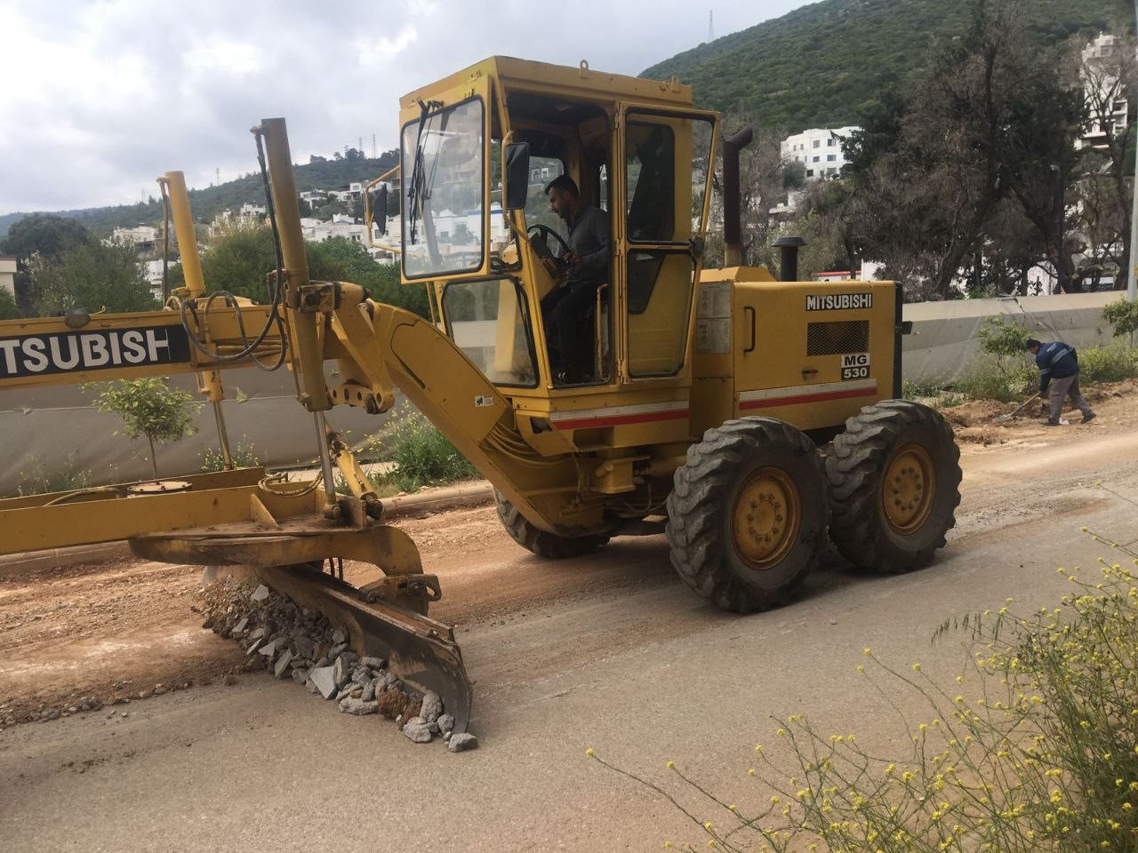 Bodrum'un bitmeyen çilesi altyapı ve yol çalışmaları sürüyor 