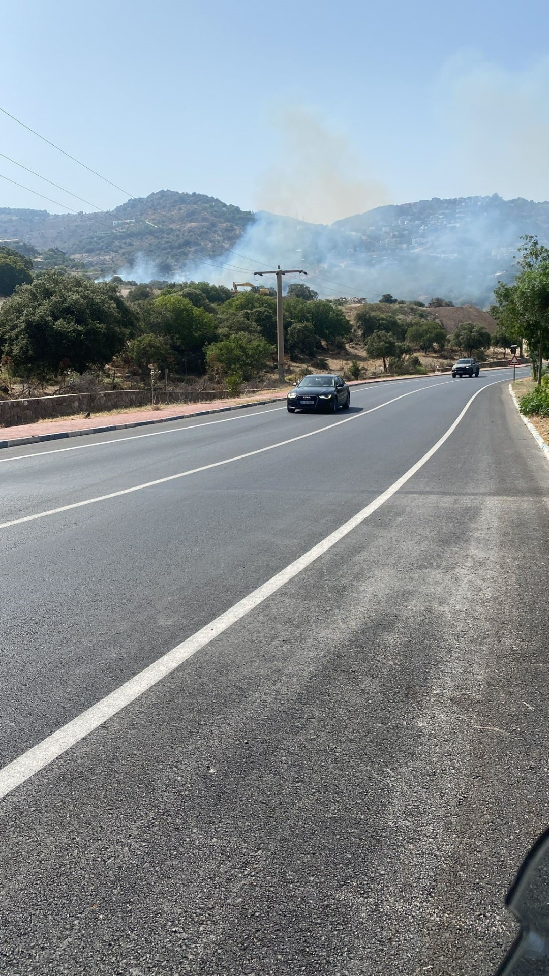 Bodrum’da 2 ayrı noktada yangın