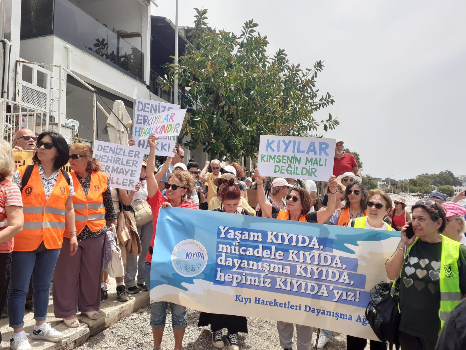 Kıyı yağmasına ülke çapında protesto