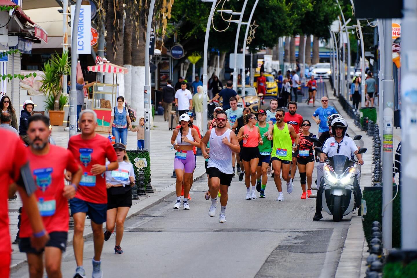 Bodrum Yarı Maratonu koşuldu