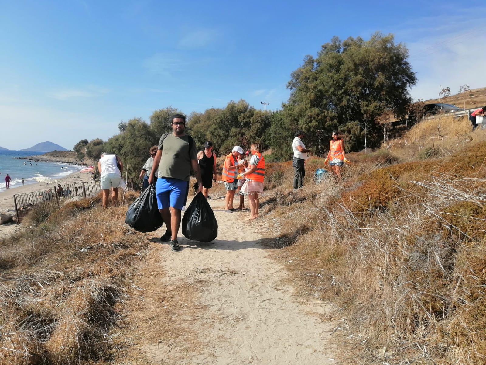 Bodrum'da ‘Kum Zambakları’nın korunmasına dikkat çekildi 