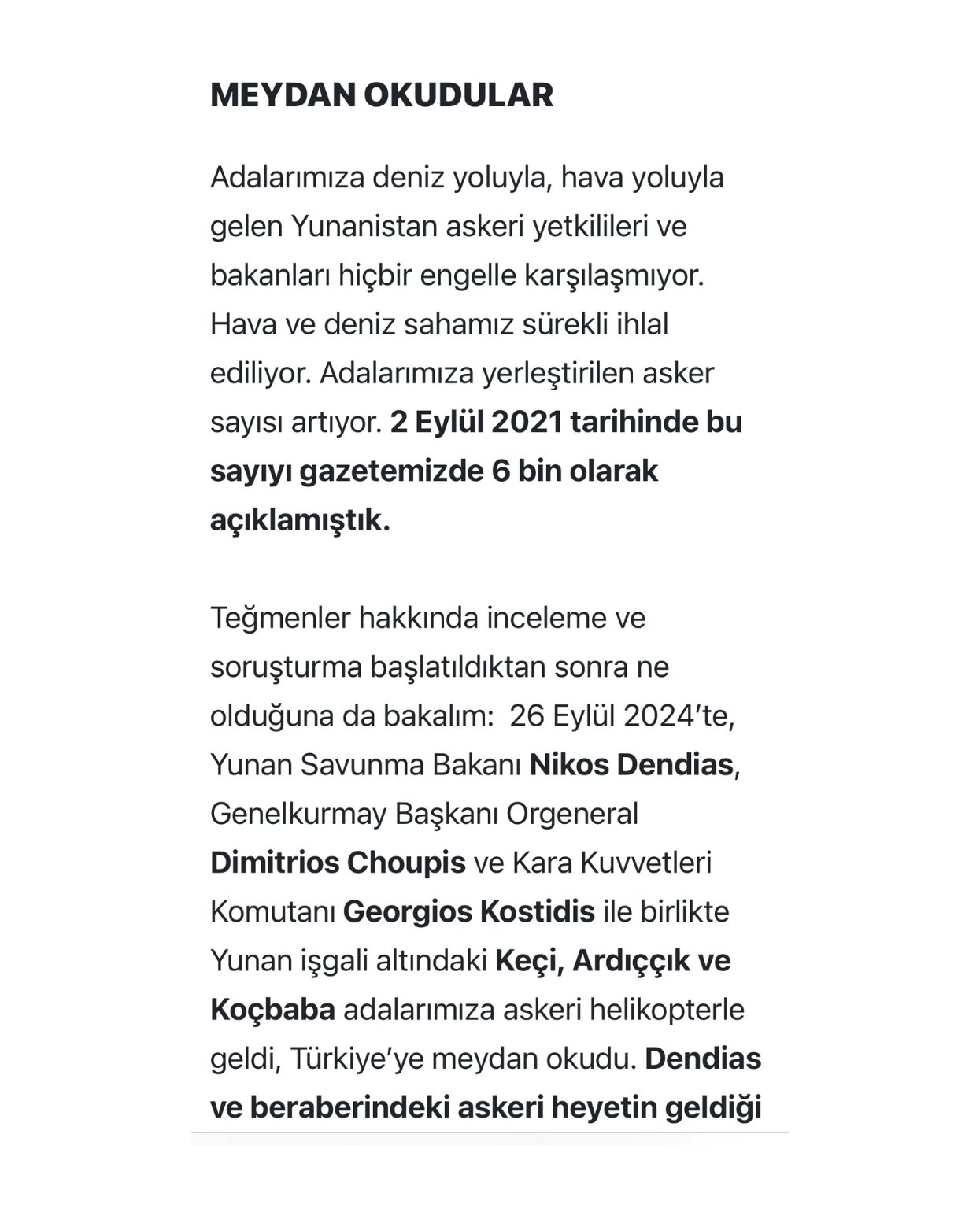 Yunan teğmenler Bodrum’un üstünde, Atatürk’ün teğmenleri ise disiplinde!