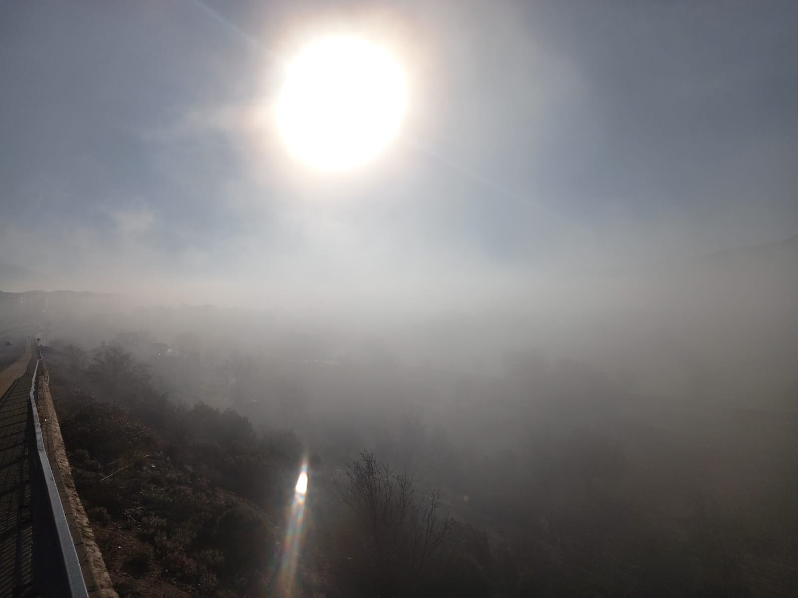 Muğla-Aydın karayolunda sis etkili oldu