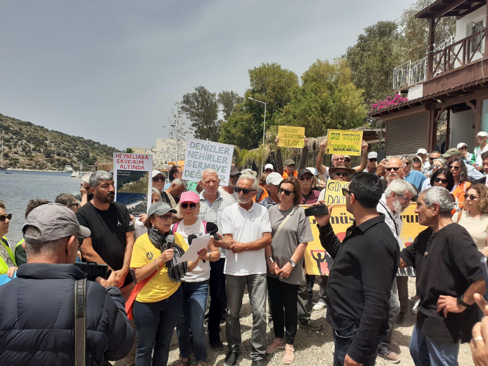 Kıyı yağmasına ülke çapında protesto