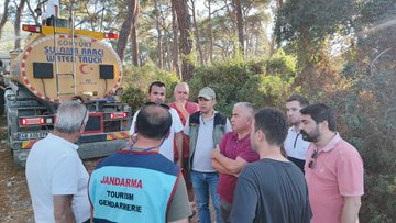 Datça ve Bodrum da bugün alevlere teslim oldu 