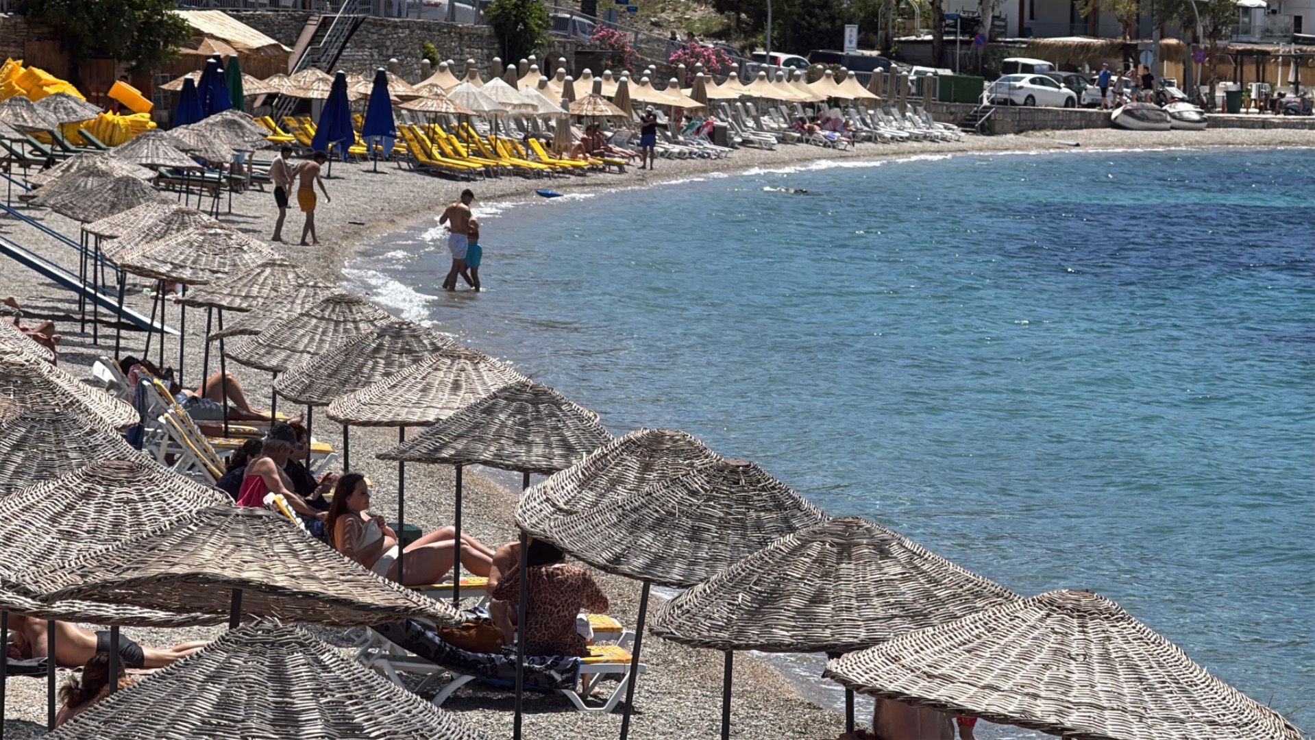 Bahamalar bayraklı kruvaziyer Bodrum'a demir attı