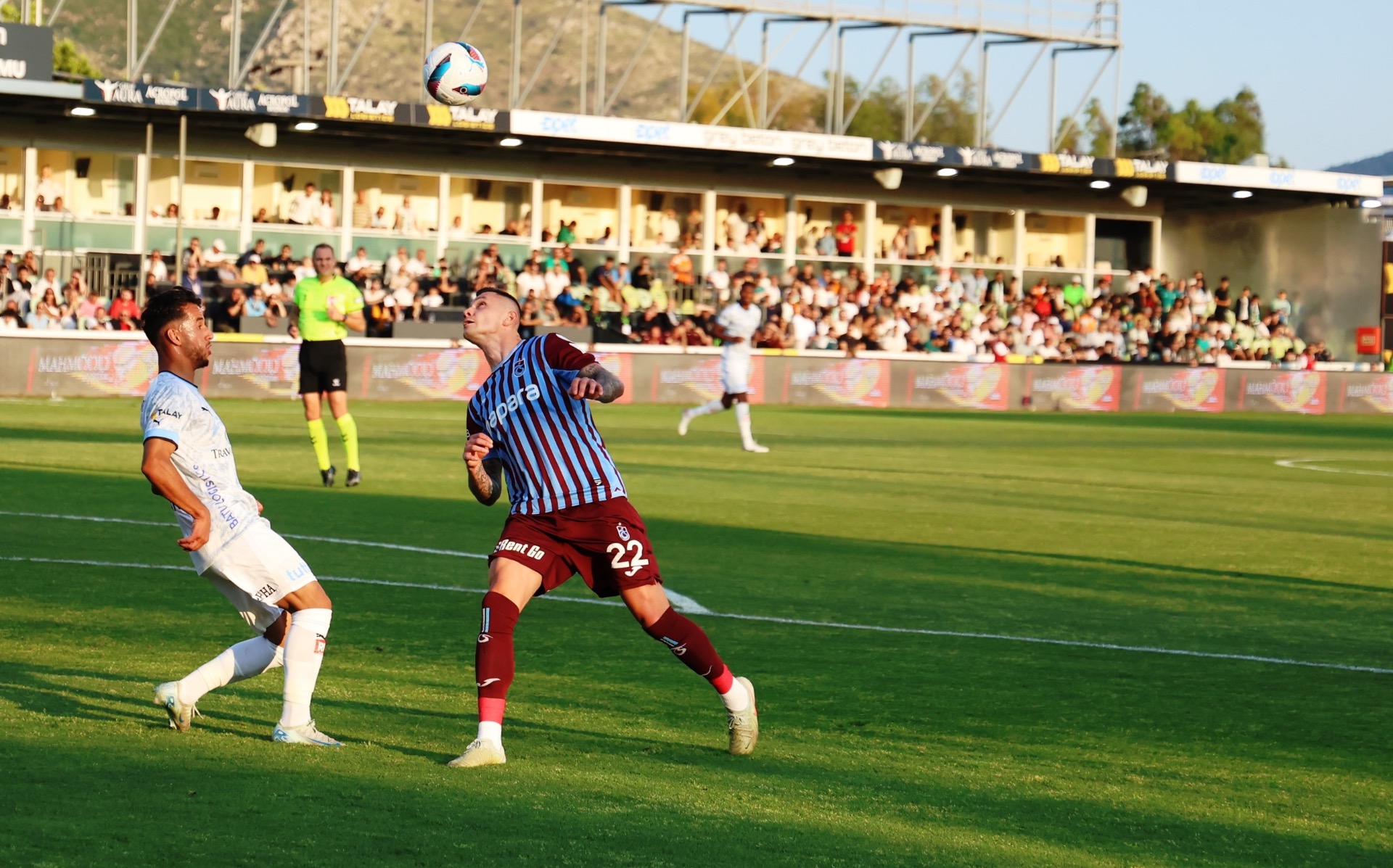 Trendyol Süper Lig: Bodrum FK: 1 - Trabzonspor: 0 (İlk yarı)