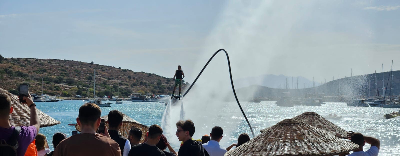 Bodrum'da turistleri mest eden şov!