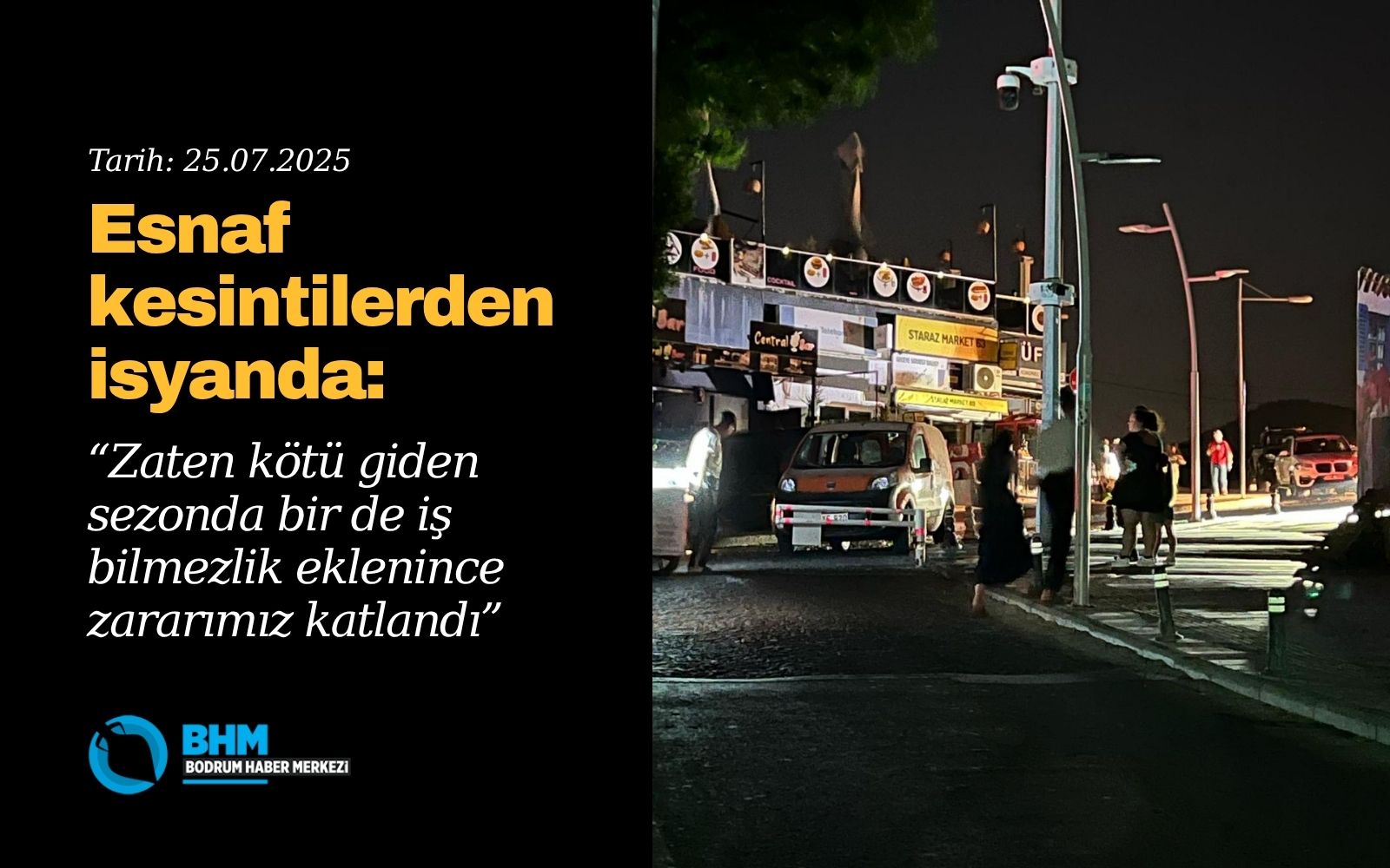 Bodrum Turizmine Bir Darbe de Elektrik Dağıtım Şirketinden