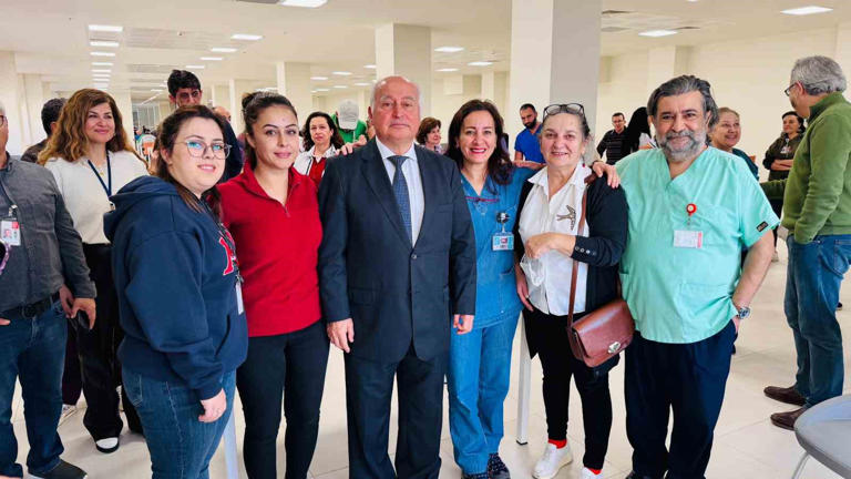 Devlet Hastanesi’nde 34 yıllık emek duygusal veda ile sona erdi