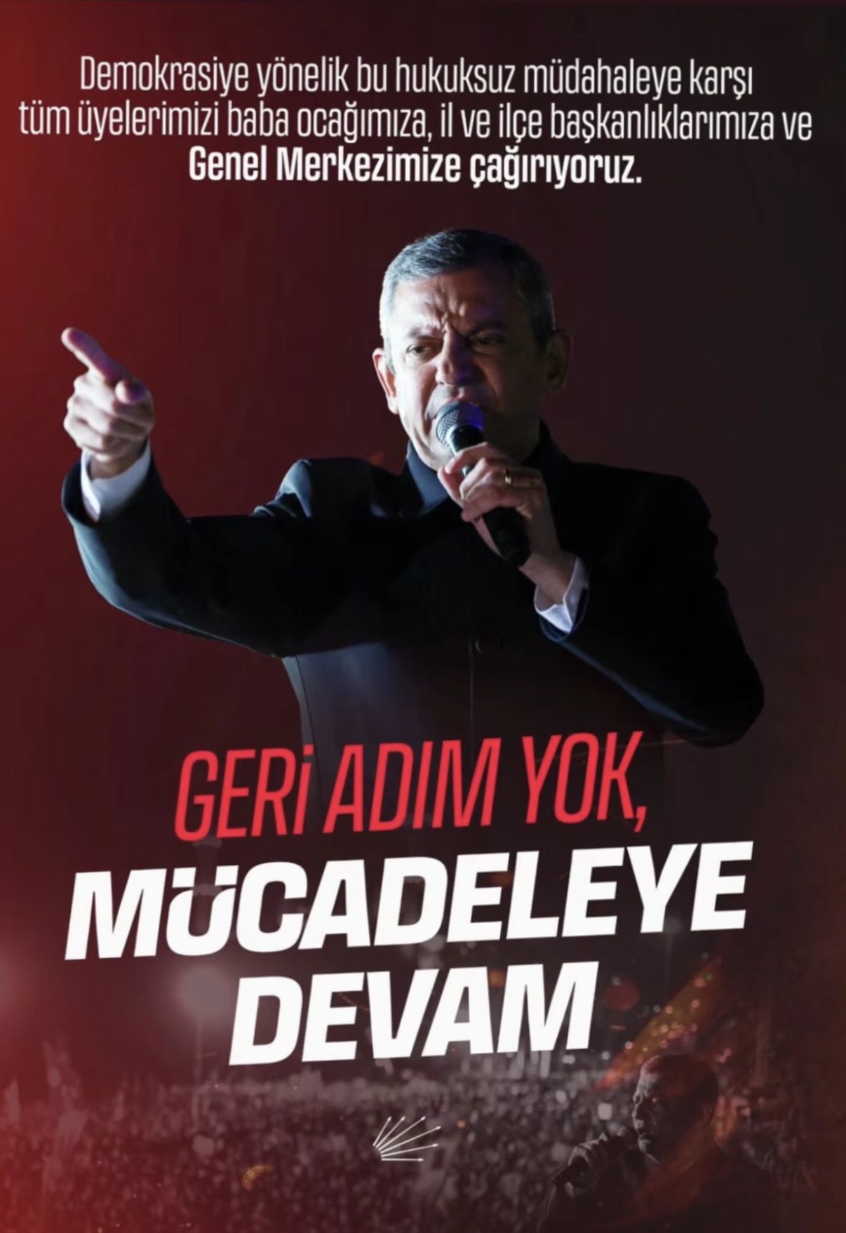 ‘Mutlak Butlan’ kararı sonrası CHP'den üyelerine genel merkezde toplanma çağrısı