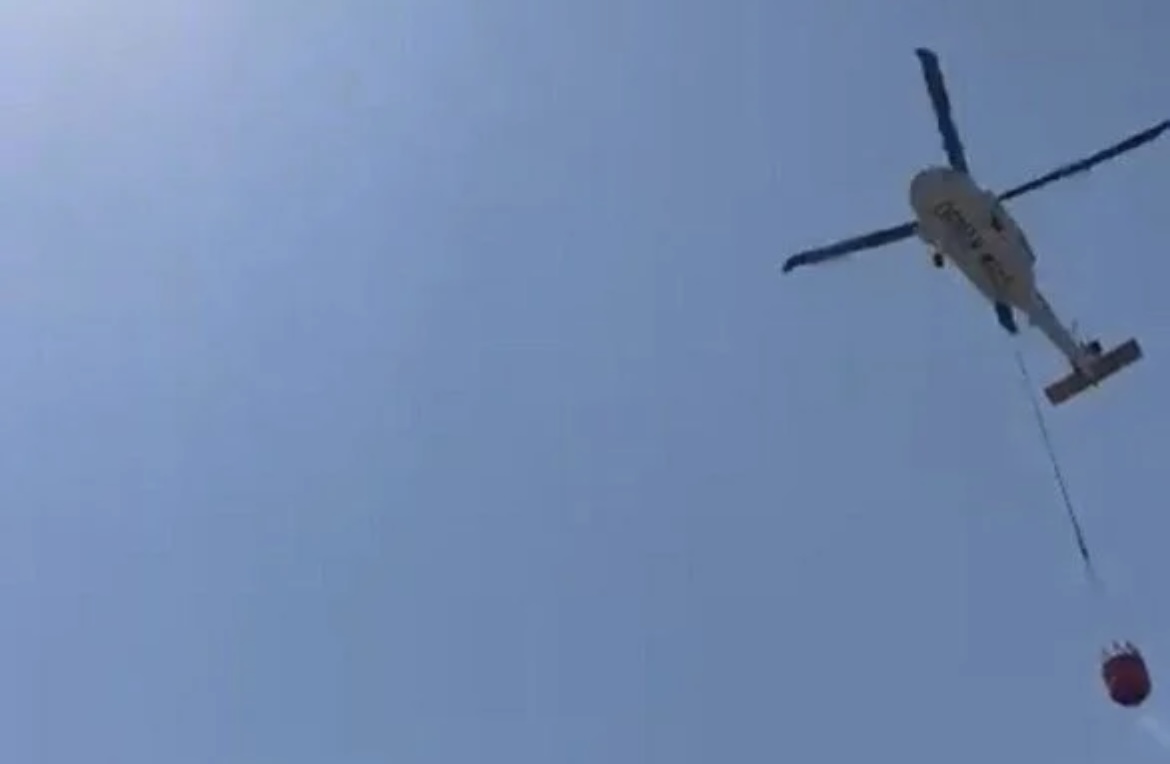 Bodrum'da ekipleri alarma geçiren yangın