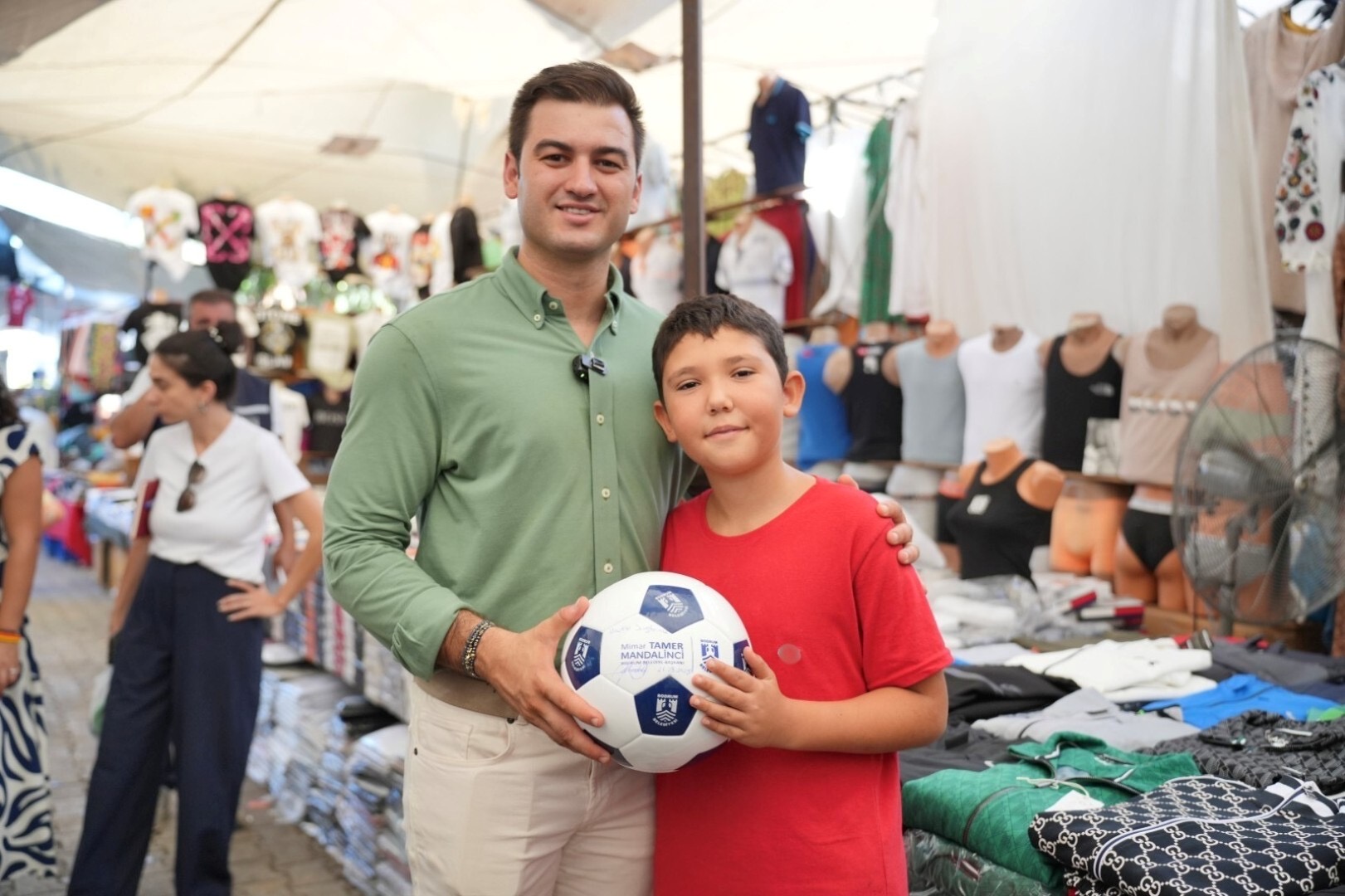 Başkan Mandalinci Yalıkavak’ta sahada 