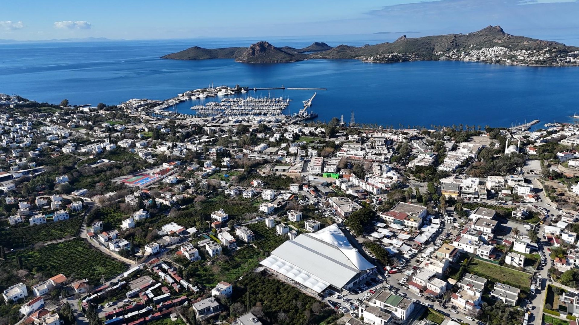 Bodrum’da üç proje toplu açılış ile hizmete girdi