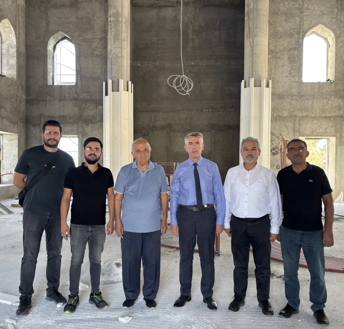 Kaymakam Ali Sırmalı, Bodrum’daki ‘Külliye’ İnşaatını İnceledi