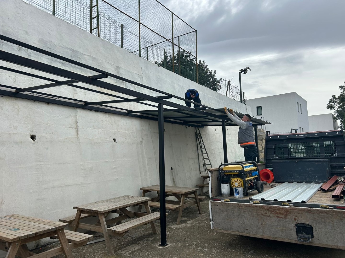 Belediyeden Okullara Bakım ve Onarım Desteği