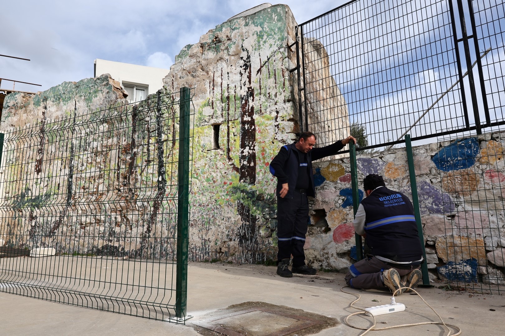 Belediyeden Okullara Bakım ve Onarım Desteği