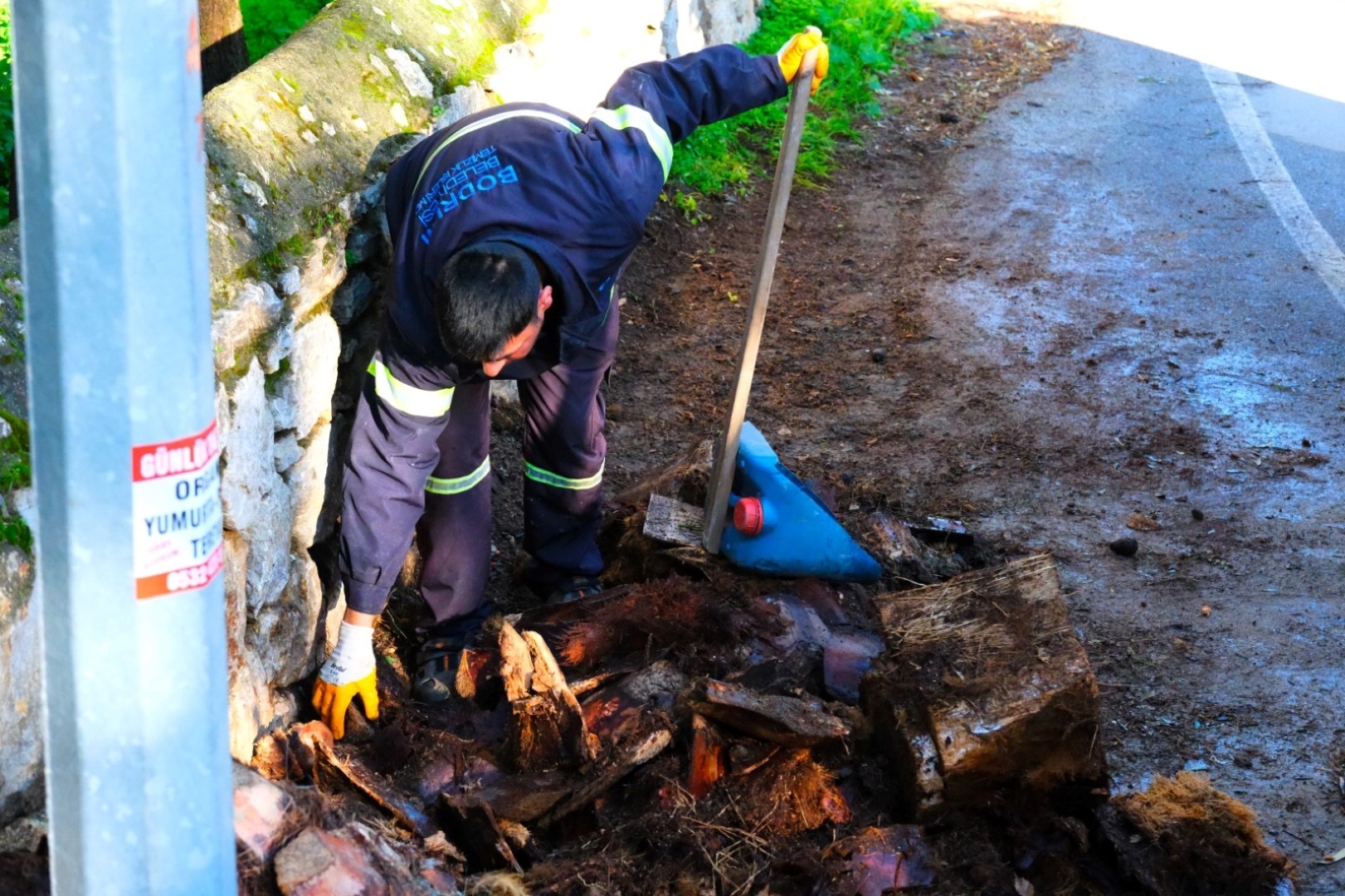 Çevre kirliliğiyle mücadele çalışmaları sürüyor 