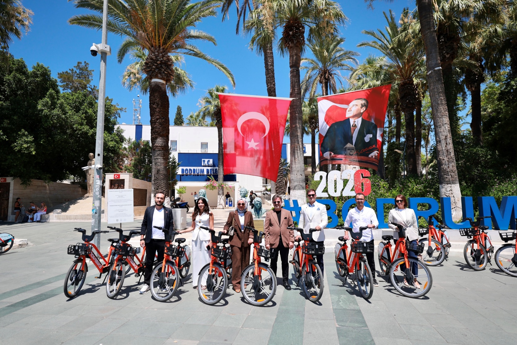 Bodrum’da Elektrikli Bisiklet Paylaşım Sistemi İçin İmzalar Atıldı